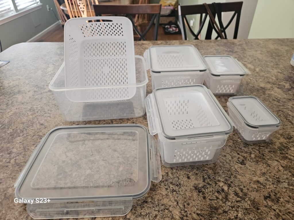 Fruit storage Containers